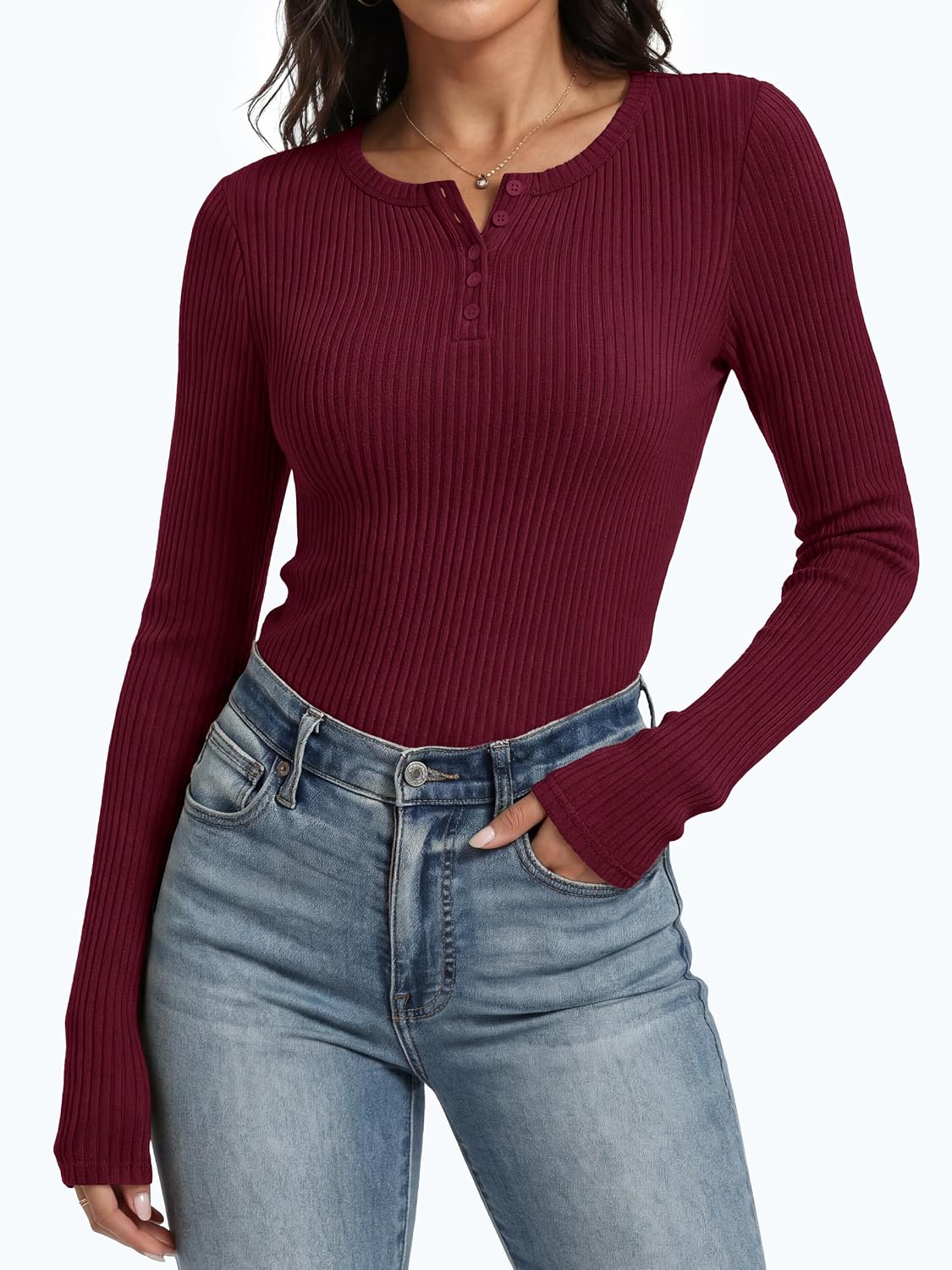 Women's Slim Fitted Tee. Soft Comfy. Business Casual 0ffice Work Outfits. Going Out Daily Wear