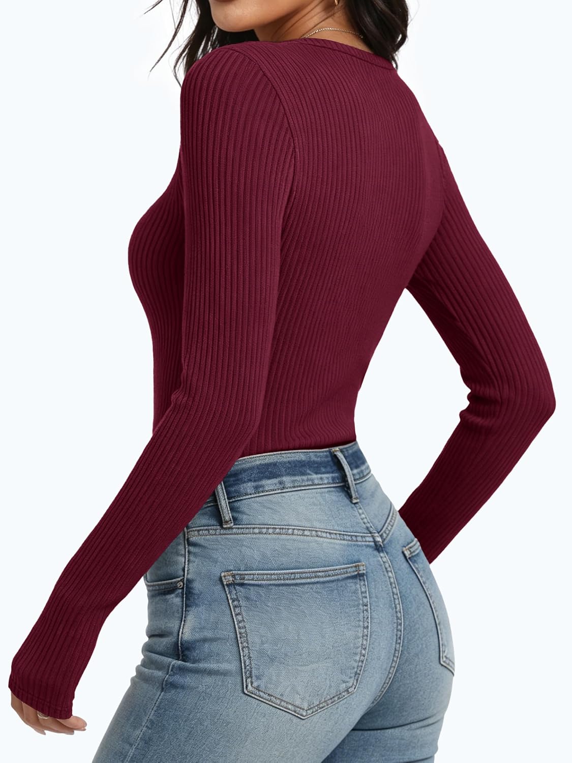 Women's Slim Fitted Tee. Soft Comfy. Business Casual 0ffice Work Outfits. Going Out Daily Wear