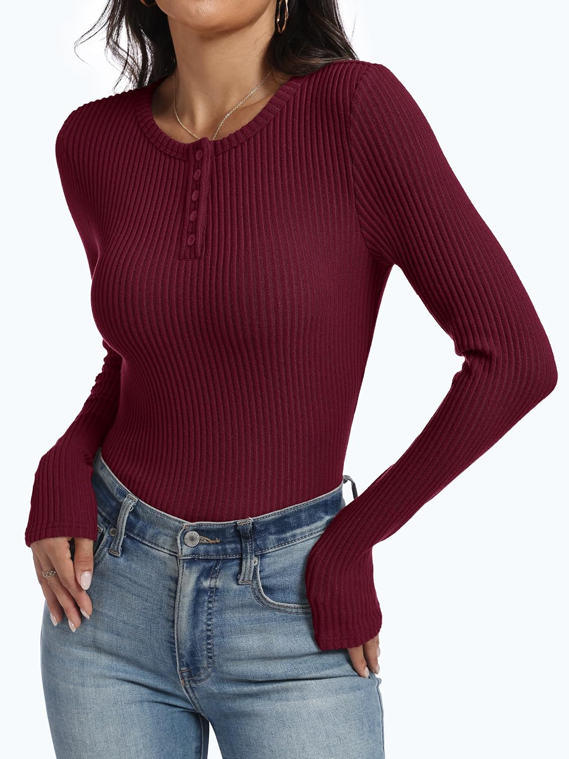 Women's Slim Fitted Tee. Soft Comfy. Business Casual 0ffice Work Outfits. Going Out Daily Wear